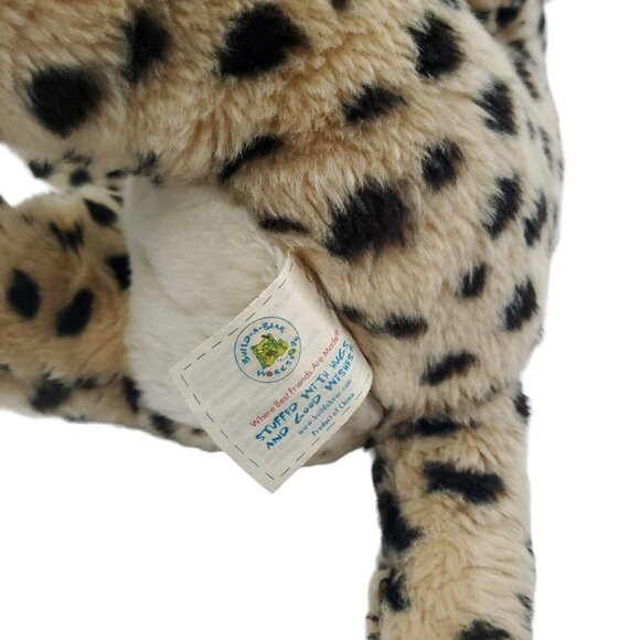Collectible Build a Bear 15"‎ WWF World Wildlife Fund Cheetah Jaguar Leopard - Picture 6 of 7
